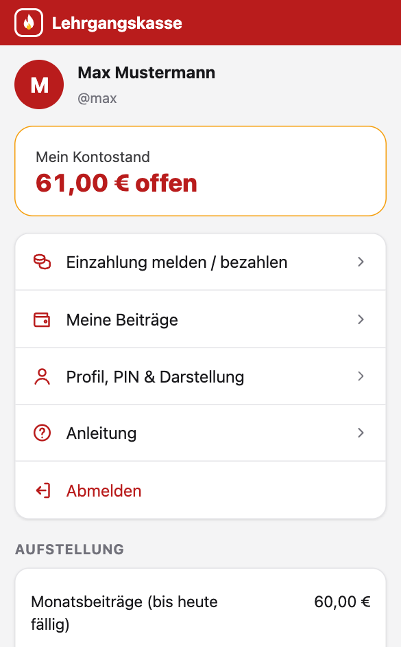 Bildschirm: Ich